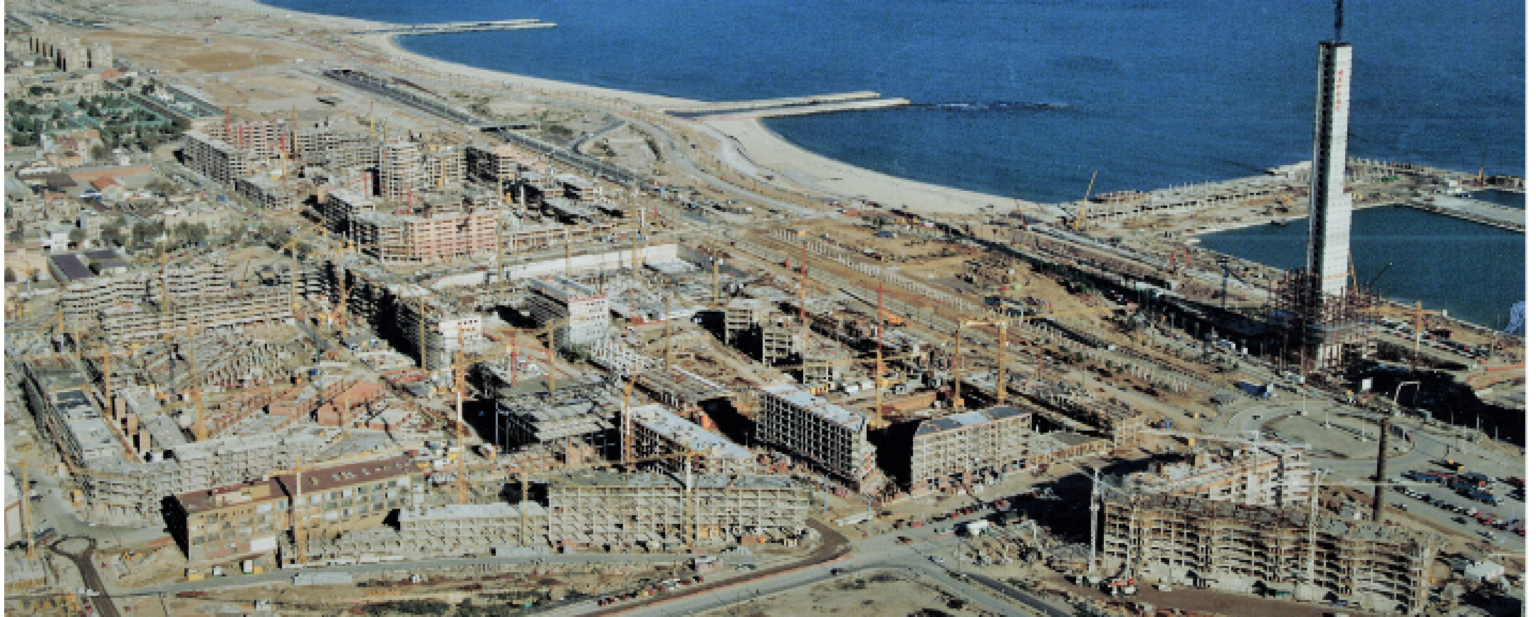 Villa Olímpica en Obras