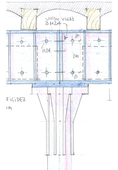 Dibujo de capitel