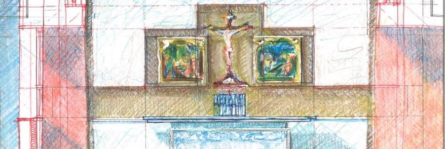 Dibujo de altar